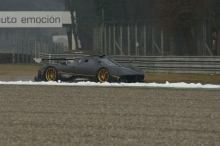 Pagani Zonda R - Debutto della traccia sul circuito di Monza 2009 01